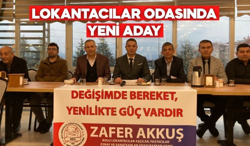 Lokantacı Esnafında Değişim Çağrısı Zafer Akkuş Başkanlığa Aday