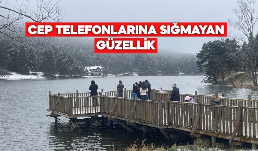 Bolu’da 13 Kilometre Uzakta Masalsı Manzara