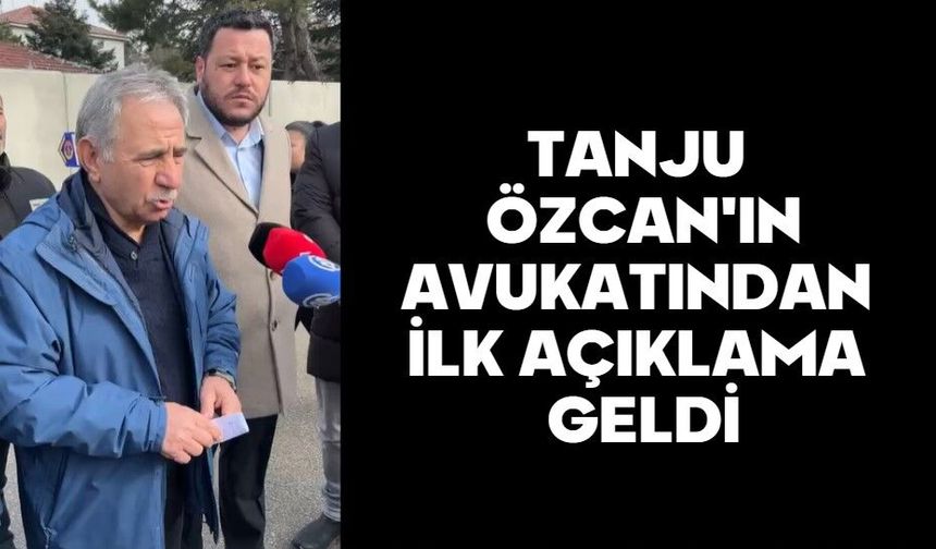 Tanju Özcan'ın Avukatından İlk Açıklama Geldi...