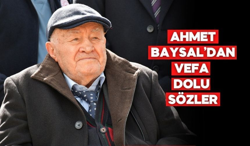 Ahmet Baysal: “Bazı insanlar eserleriyle yaşamaya devam eder”