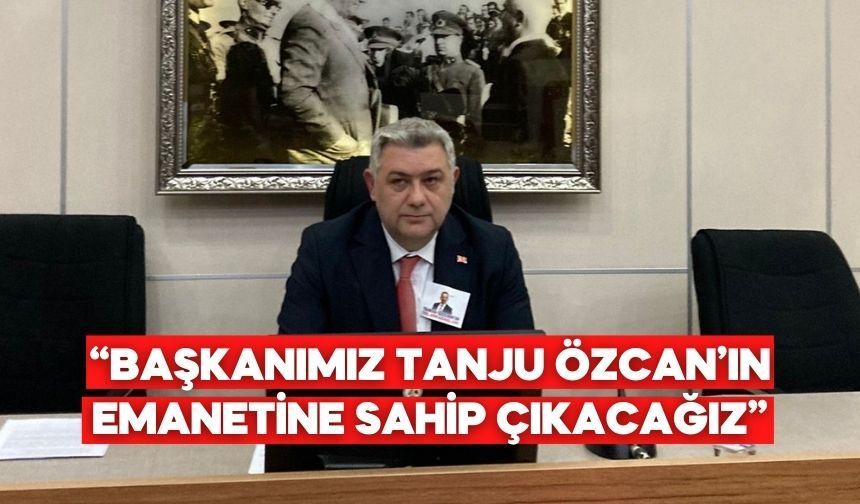 Bolu Belediyesi’nde başkanvekili Tuna Özcan oldu