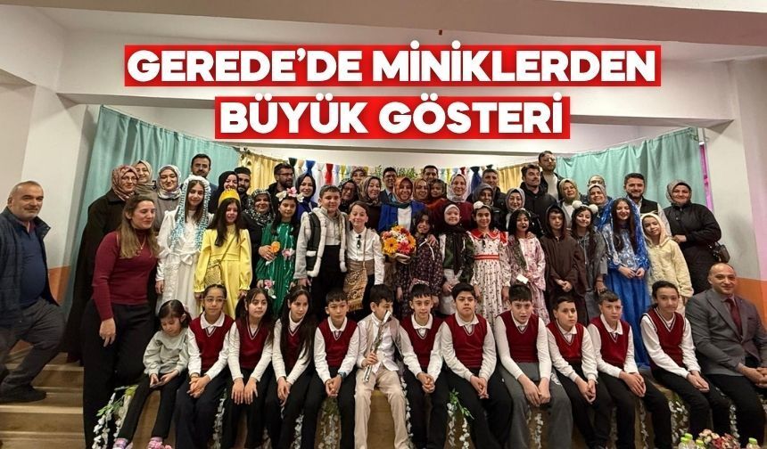 Gerede’de Dünya Tiyatrolar Günü’ne Renkli Kutlama