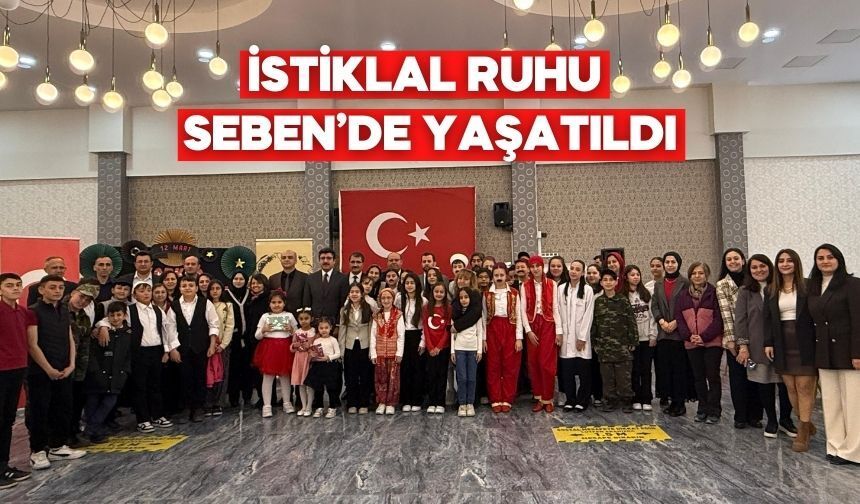 Seben’de Mehmet Akif Ersoy’u Anma Programında Duygulu Anlar