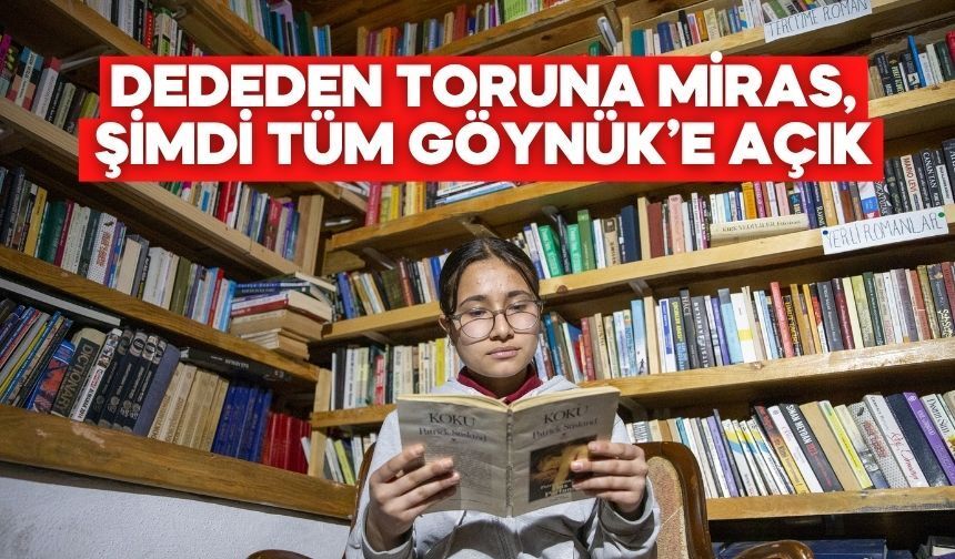 Bolu’da Tarihi Konakta Sıra Dışı Kütüphane! Öğrenciler Akın Ediyor