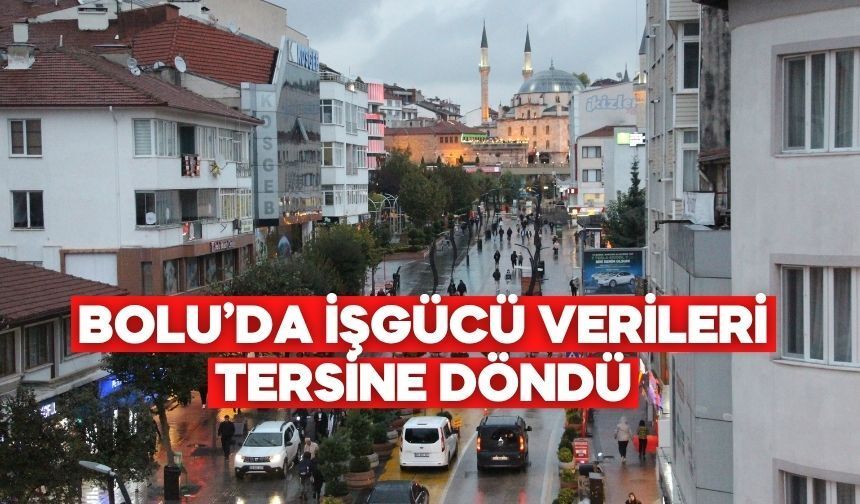 Bolu’da işsizlik düştü! TÜİK verileri açıklandı