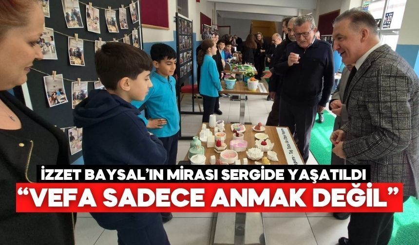 Bolu'da İzzet Baysal’ın Mirası Sergide Yaşatıldı