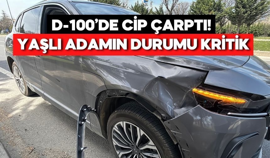 Bolu’da Feci Kaza! 87 Yaşındaki Adam Ağır Yaralı