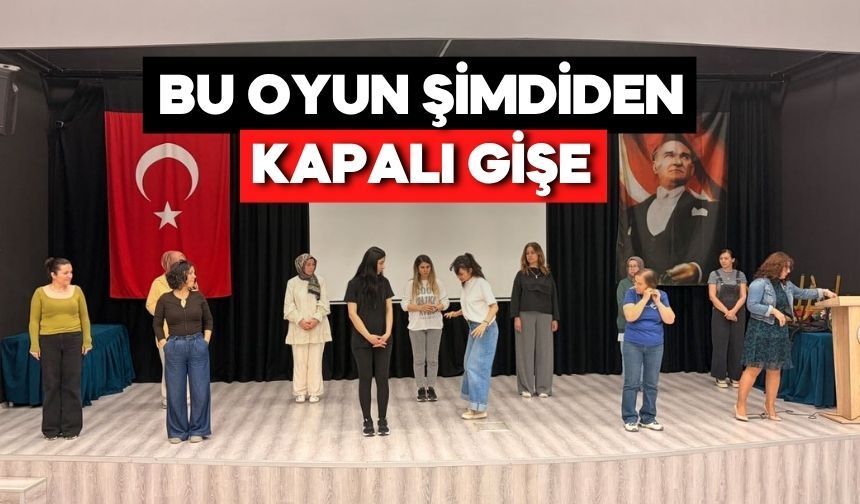 Daha Sahnelenmeden Rekor İlgi! Bolu’da Tiyatroya Büyük Akın