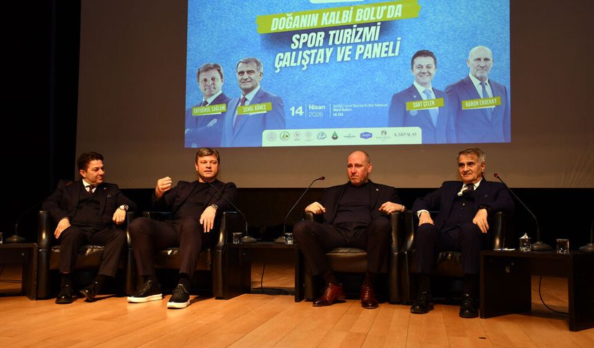 BOLU'DA, "SPOR TURİZMİ ÇALIŞTAY VE PANELİ" DÜZENLENDİ