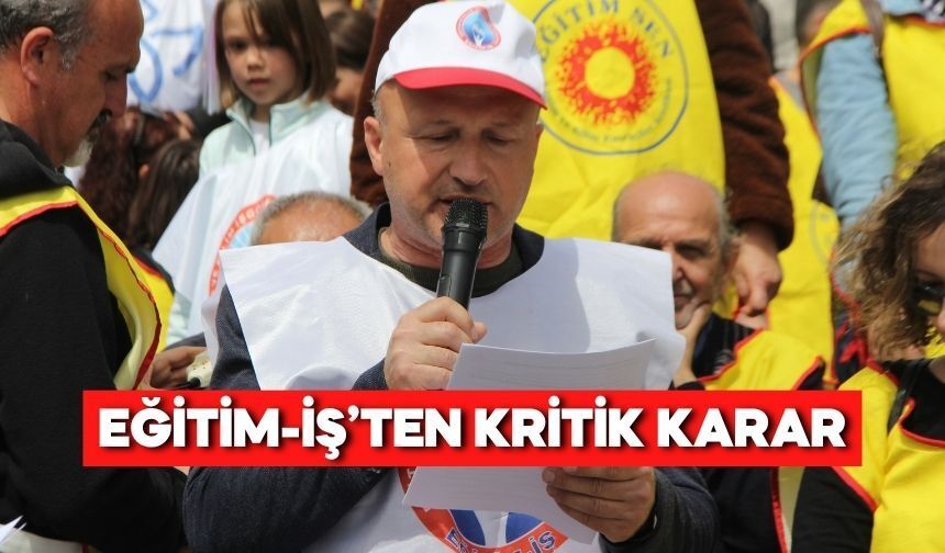 Bolu’da Eğitim-İş Bırakma Kararı Aldı