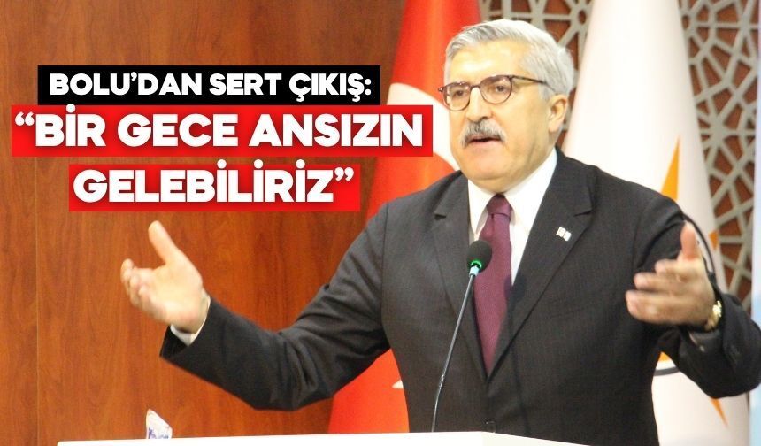 Bolu’da Yapılan Konuşma Siyaseti Isıttı