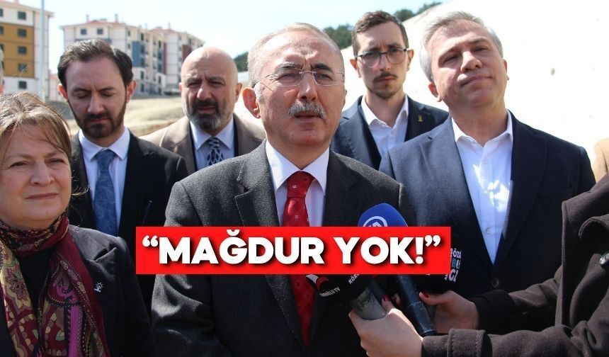 Bolu'da “TOKİ mağdurları” söylemine sert tepki