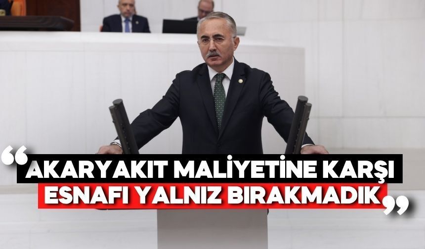AK Parti Bolu Milletvekili Coşkunyürek TBMM’de konuştu