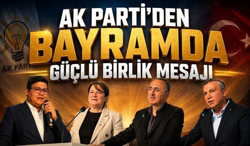 AK Parti Bolu Teşkilatı Bayramlaşmada Bir Araya Geldi