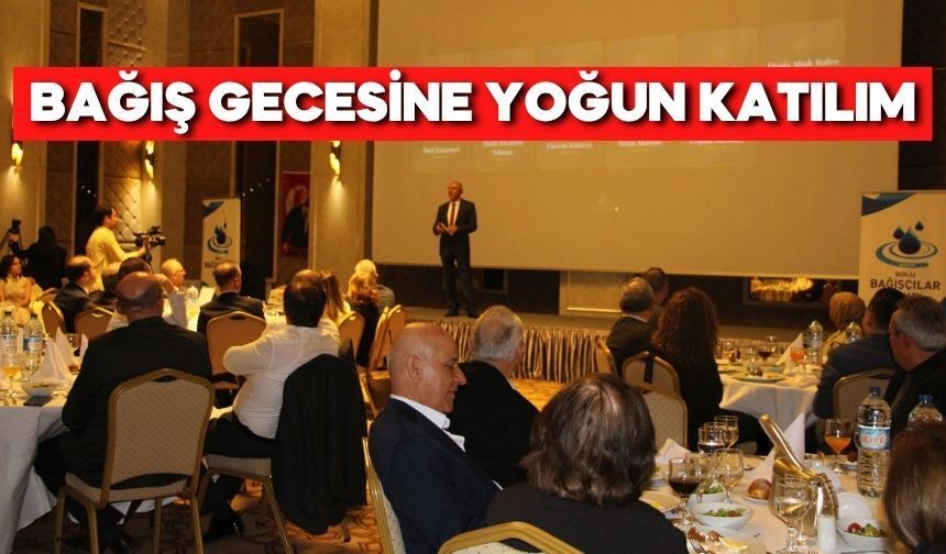 Bolulu iş insanlarından vakfa büyük destek