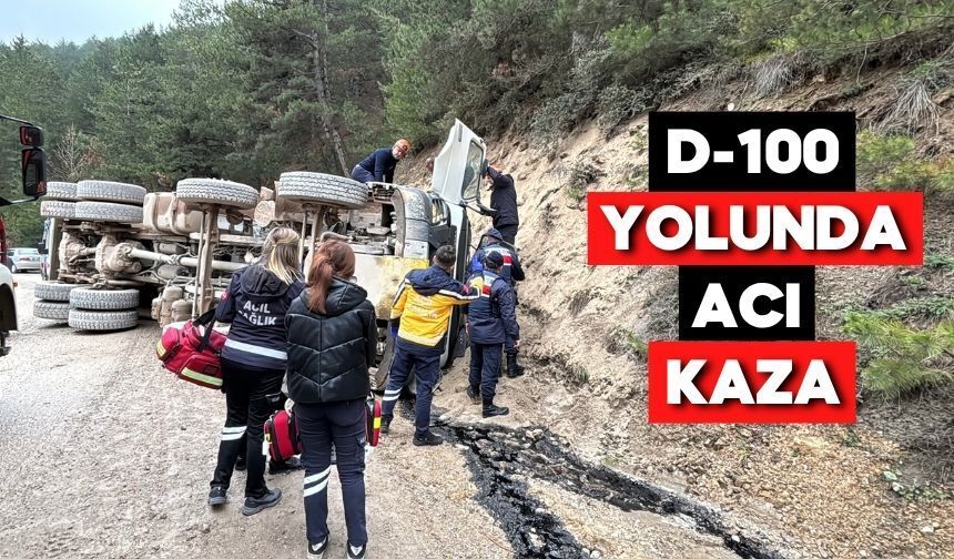 Bolu'da Toprakla Kamyon Arasında Sıkıştı… 59 Yaşındaki Sürücü Hayatını Kaybetti