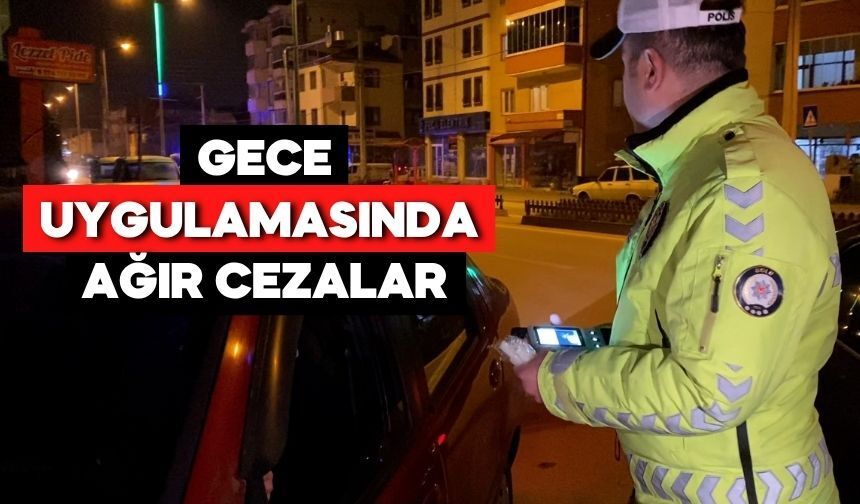 Bolu'da gece uygulamasında yok yok: Alkollü, ehliyetsiz, yüksek sesli müzik…