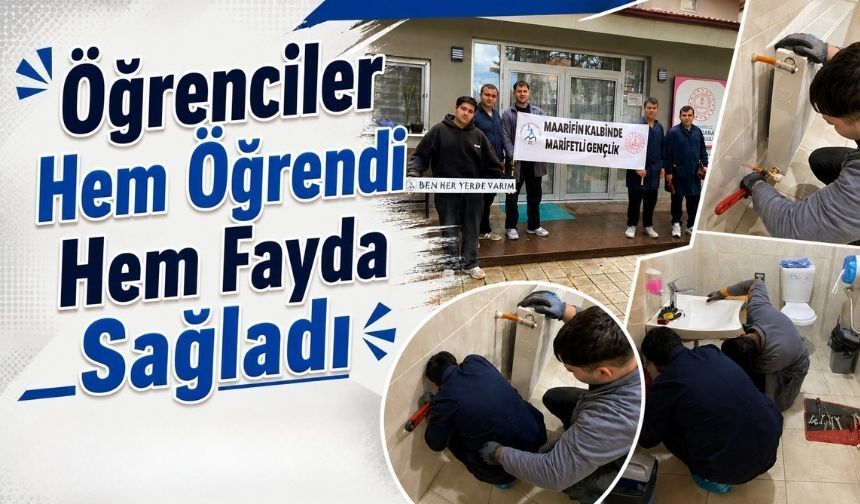 Bolu Mimar İzzet Baysal MTAL’den Anlamlı Sosyal Sorumluluk Çalışması