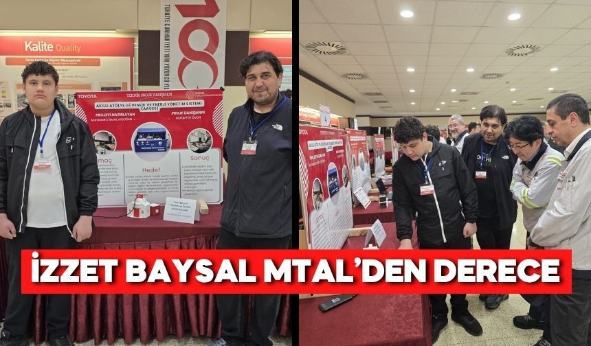 Bolu’dan Toyota Teknik Projeler Yarışması’na Başarılı Proje