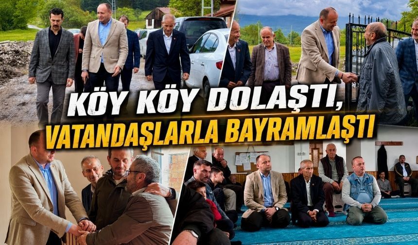 Bolu Milletvekili Akgül, Bayramın Üçüncü Gününde Durmaksızın Sahadaydı