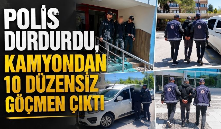 Bolu'da Otoyolda Şüpheli Kamyonu Durduran Polis Büyük Operasyonu Ortaya Çıkardı