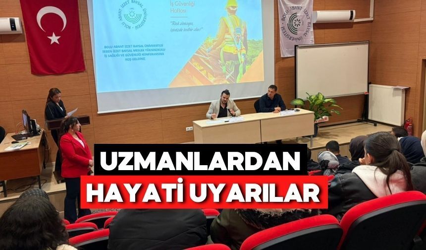 İş Kazalarına Karşı Farkındalık İçin Seben’de Önemli Konferans