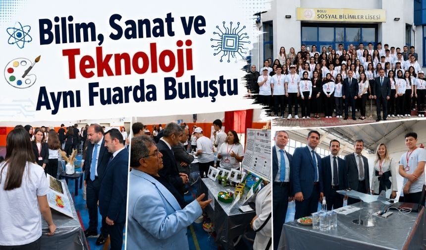 Bolu Sosyal Bilimler Lisesi’nde Bilim ve Üretkenlik Buluştu