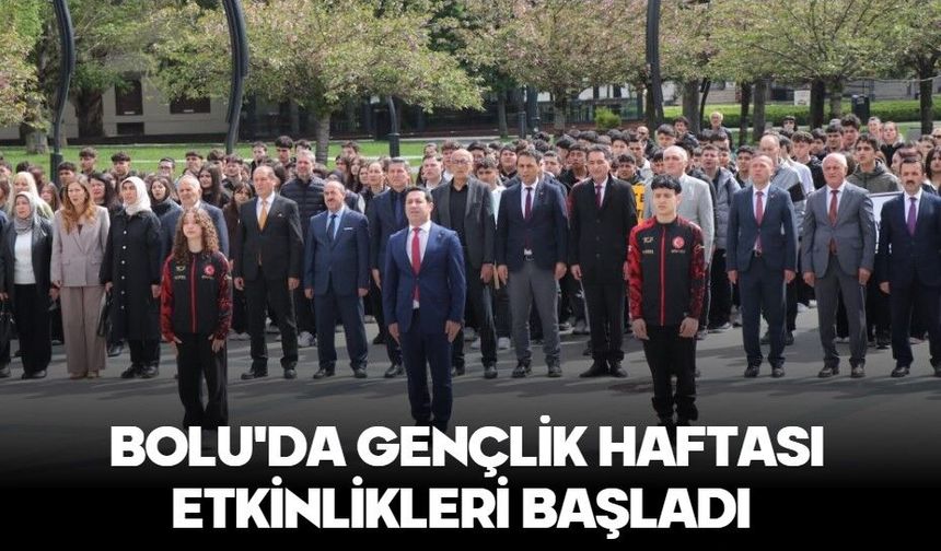 Bolu'da Gençlik Haftası etkinlikleri başladı