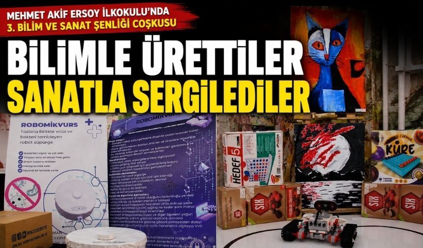 Bolu Mehmet Akif Ersoy İlkokulu’nda Bilim Şenliği Coşkusu