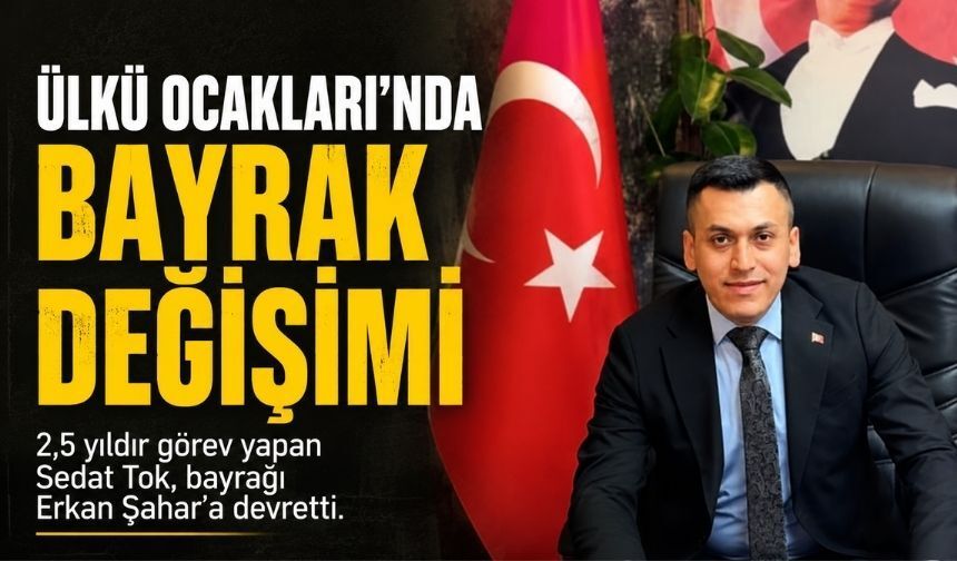 Bolu Ülkü Ocakları’nda Görev Değişimi