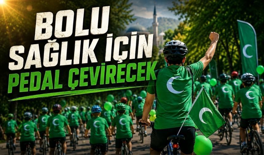 Bolu’da Yüzlerce Bisikletli Sağlık İçin Pedal Çevirecek