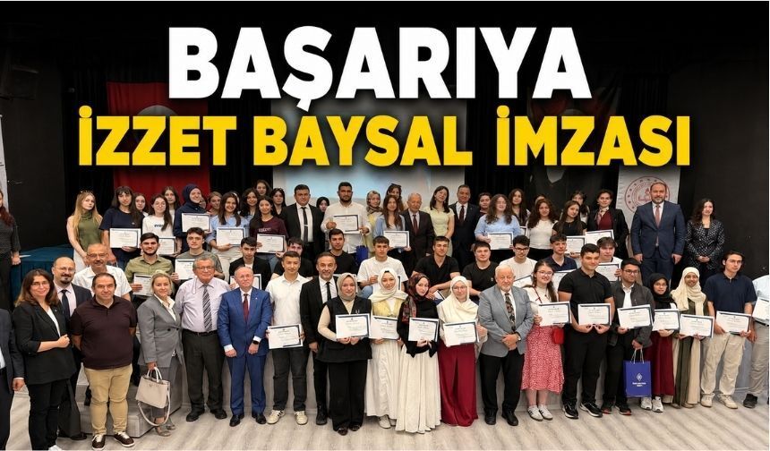İzzet Baysal Vakfı'ndan 54 Başarılı Öğrenciye Ödül
