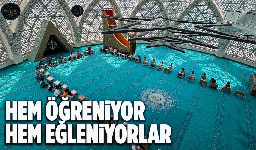 Bolu'da Yaz Kur’an Kurslarında Eğitim ve Etkinlik Bir Arada
