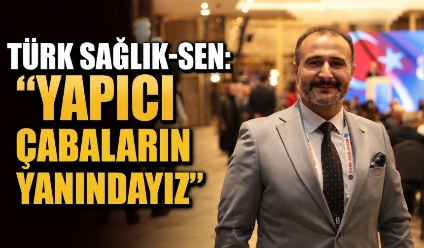Türk Sağlık-Sen'den Rektör Yiğit'e Övgü Dolu Açıklama