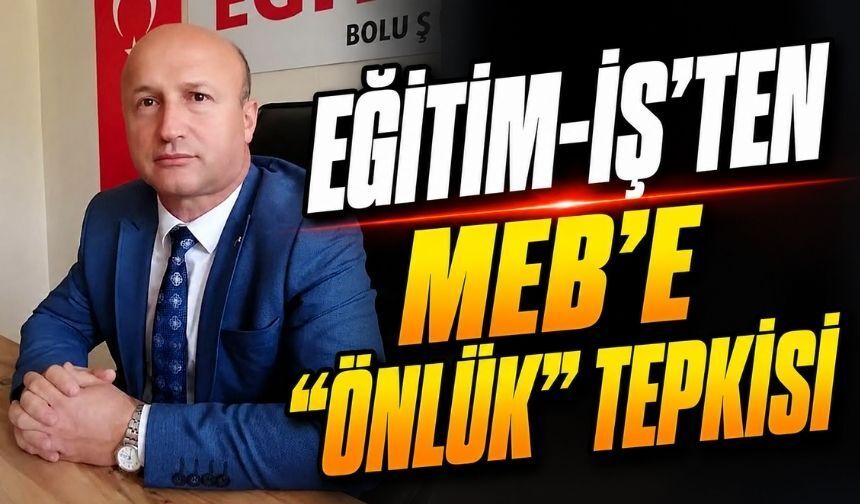 Öğretmenlerin Önlük Kararına Eğitim-İş’ten İtiraz