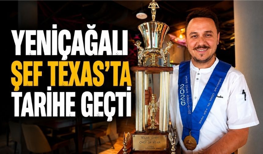 Yeniçağalı Şef Amerika’da Bolu’yu Gururlandırdı