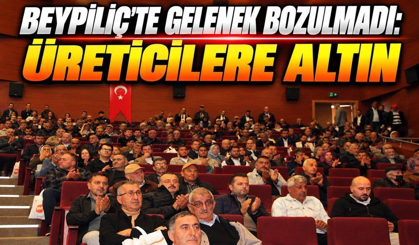 Beypiliç Üreticilerini Hem Bilgilendirdi Hem Ödüllendirdi