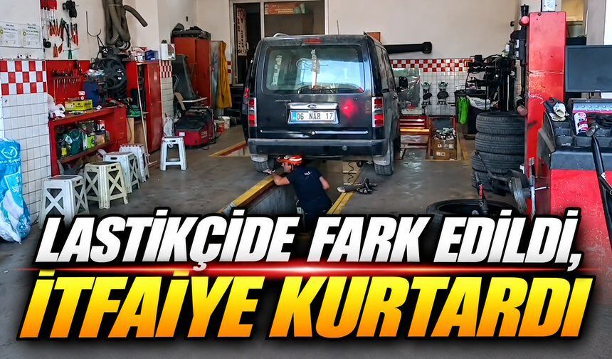 Motor Kısmından Gelen Ses Kurtarma Operasyonuna Dönüştü