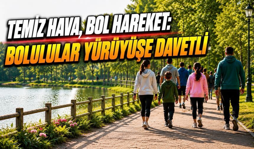 Yeşilay Bolu’dan Sağlıklı Yaşama Davet