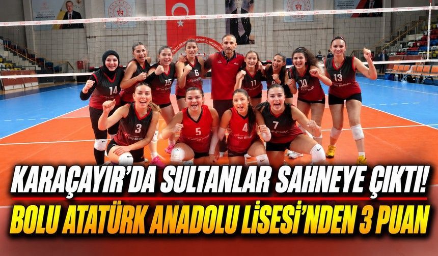 Bolu Atatürk Anadolu Lisesi’nden Önemli Galibiyet