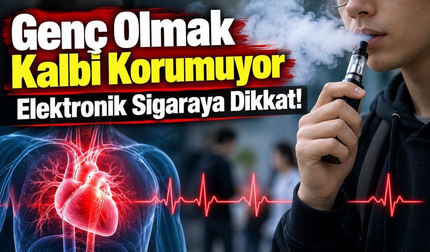 Elektronik Sigara Gençlerin Kalbini Tehdit Ediyor!