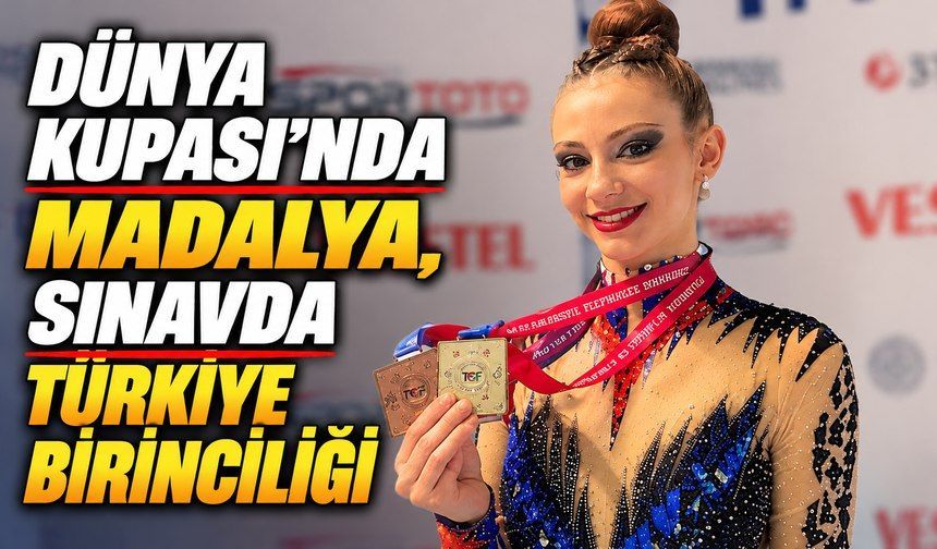 Milli Cimnastikçi Havva Esin Ergün’den Bir Büyük Başarı Daha