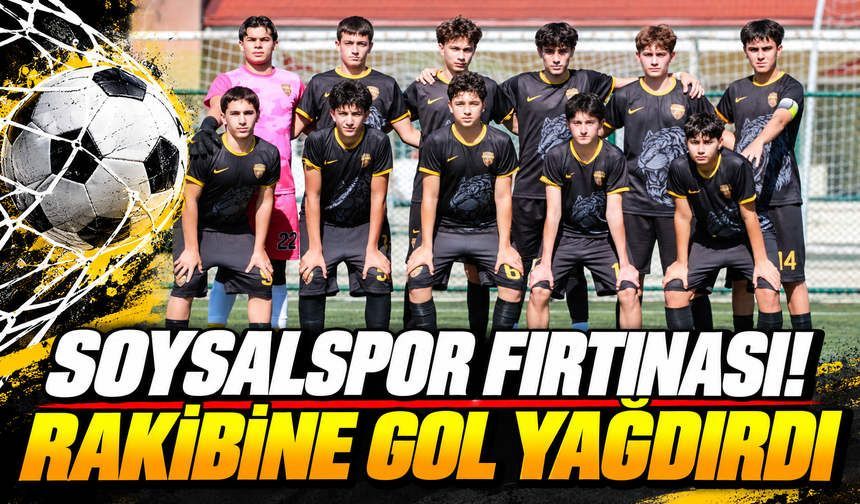 Bolu Derbisinde Soysalspor U15 Fırtınası: 8-0!