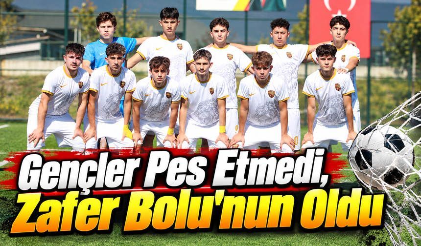 Soysalspor U17 Pes Etmedi, 87'de Gelen Golle Kazandı!