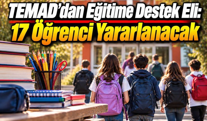 TEMAD Bolu Şubesi Bu Kez Öğrenciler İçin Seferber Oldu