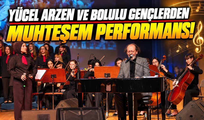 Bolu’da Sanat Şöleni! Genç Yetenekler Ayakta Alkışlandı